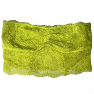 American Eagle Outfitters Neon Long Line Lace Bralette